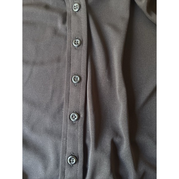 Elizabeth And James Black Jersey Knit Tiered Dress Size XS Long Sleeves - Picture 4 of 5